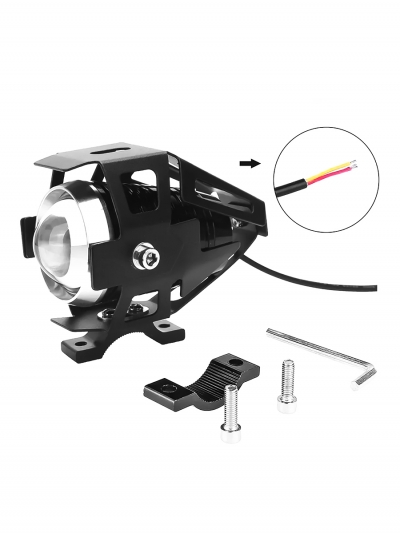 Прожектор BSD U5 с IP67 на мотоцикл, квадроцикл, снегоход черные, 2 шт-6